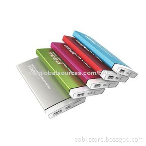 New 2014 Power Bank, Made in China, Aluminum Housing, 5,000mAh Capacity